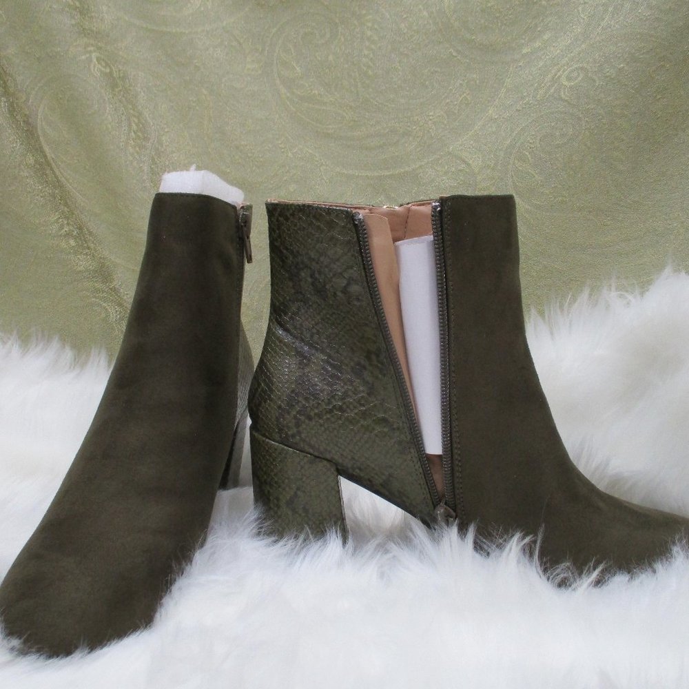 Journee Collection Womens Sarah Block Heel Booties
